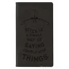 Agenda 12 mesi settimanale 2020 Ladytimer Slim Deluxe Black