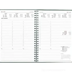 Agenda 12 mesi settimanale 2024 Nature Line Pine spiralata cm 15x21
