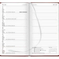 Agenda 12 mesi settimanale 2024 Nature Line Flower cm 9x15,6