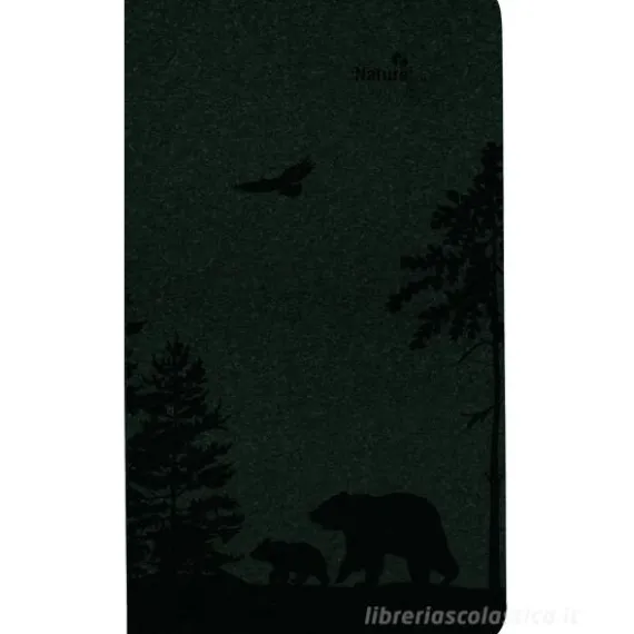 Agenda 12 mesi settimanale 2025 Nature Line Pine cm 9x15,6