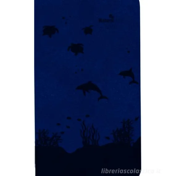 Agenda 12 mesi settimanale 2025 Nature Line Ocean cm 9x15,6