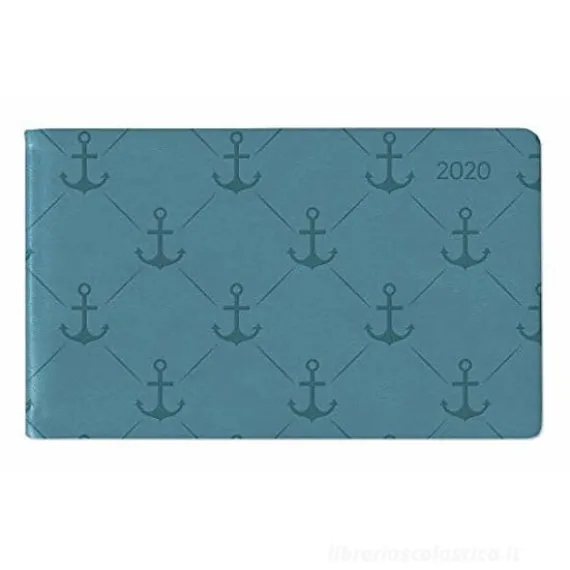 Agenda 12 mesi settimanale orizzontale Ladytimer TO GO Deluxe Turquoise