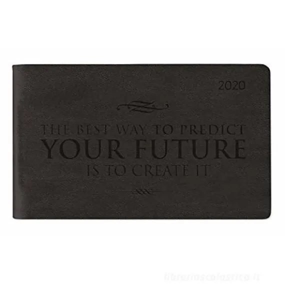 Agenda 12 mesi settimanale orizzontale Ladytimer TO GO Deluxe Black