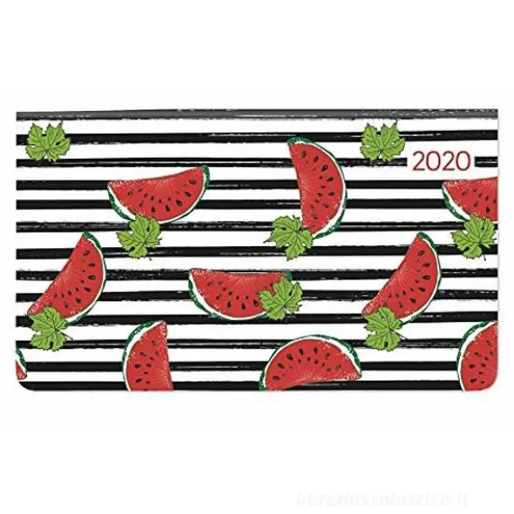Agenda 12 mesi settimanale orizzontale 2020 Ladytimer Pad Melon