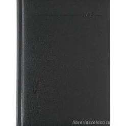 Agenda 12 mesi settimanale 2023 128 pagine Balacron Black