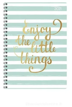 Agenda 12 mesi settimanale spiralata 2021 Ladytimer Little Things