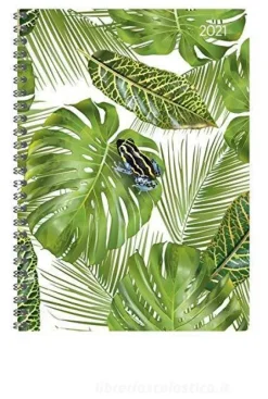 Agenda 12 mesi settimanale spiralata 2021 Ladytimer Jungle