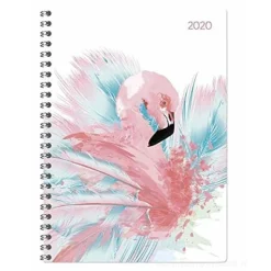 Agenda 12 mesi settimanale spiralata 2020 Ladytimer Flamingos