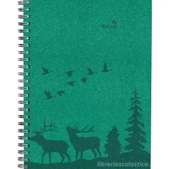 Agenda 12 mesi spiralata settimanale 2023 128 pagine Nature Line Forest