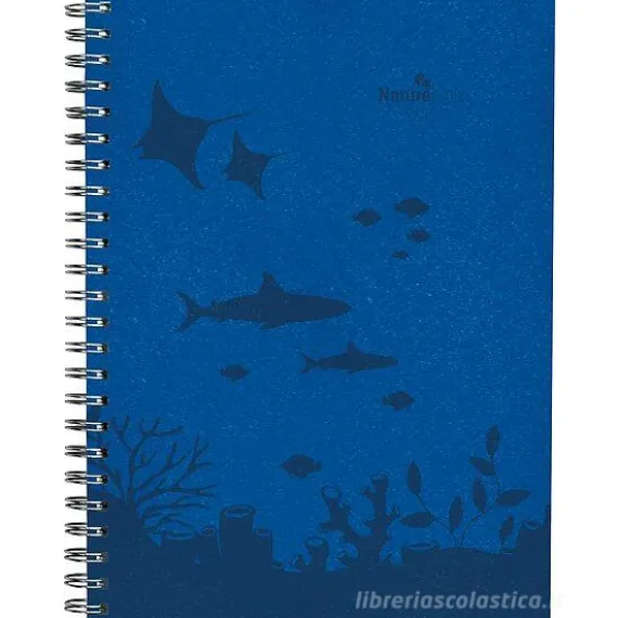 Agenda 12 mesi spiralata settimanale 2023 128 pagine Nature Line Ocean