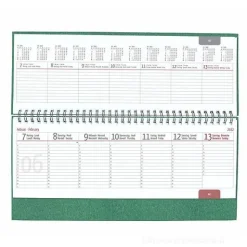 Agenda planner 12 mesi settimanale da tavolo 2022 Nature Line Forest