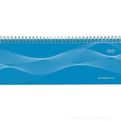 Agenda planner 12 mesi settimanale da scrivania 2023 Blue