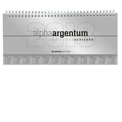 Agenda Planning settimanale Alpha Argento 2018