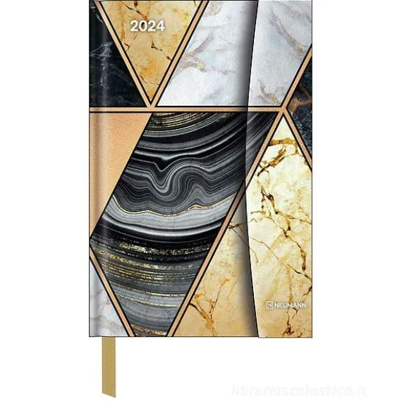 Agenda settimanale 2024 Art Deco Magneto Diary cm 10x15