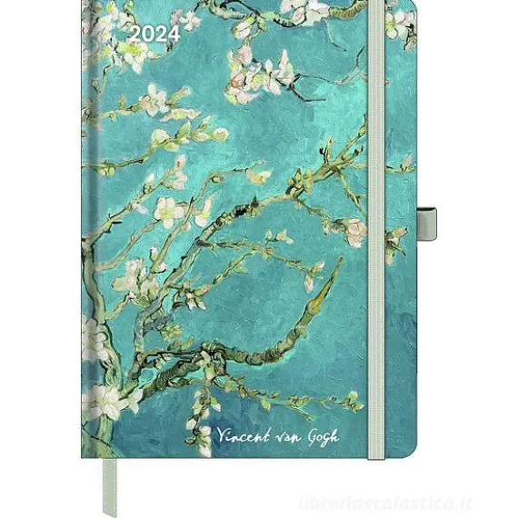 Agenda settimanale 2024 ArtDiary Vincent van Gogh cm 16x22