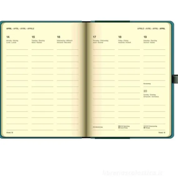 Agenda settimanale 2025 ArtDiary Vincent Van Gogh cm 16x22