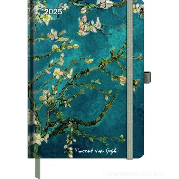Agenda settimanale 2025 ArtDiary Vincent Van Gogh cm 16x22
