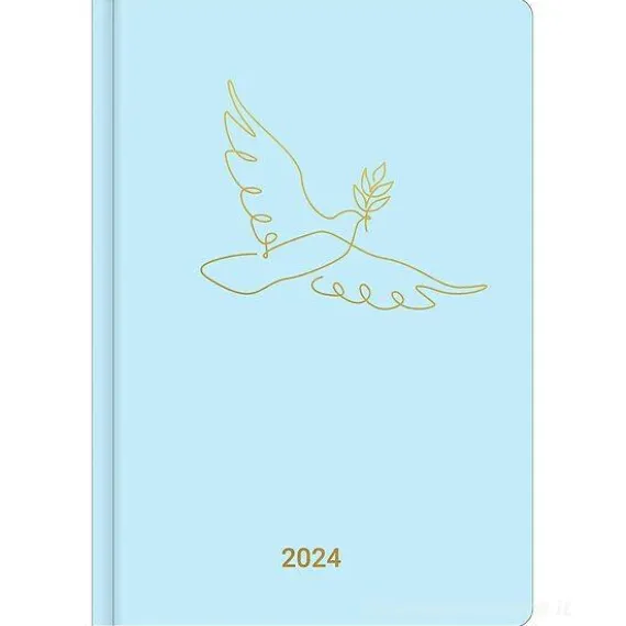 Agenda settimanale 2024 Booklet Diary GlamLine Be Kind cm 14,8x21