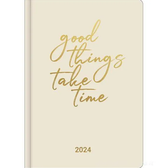 Agenda settimanale 2024 Booklet Diary GlamLine Time cm 14,8x21