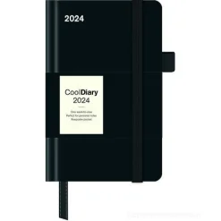 Agenda settimanale 2024 Cool Diary Black cm 9x14