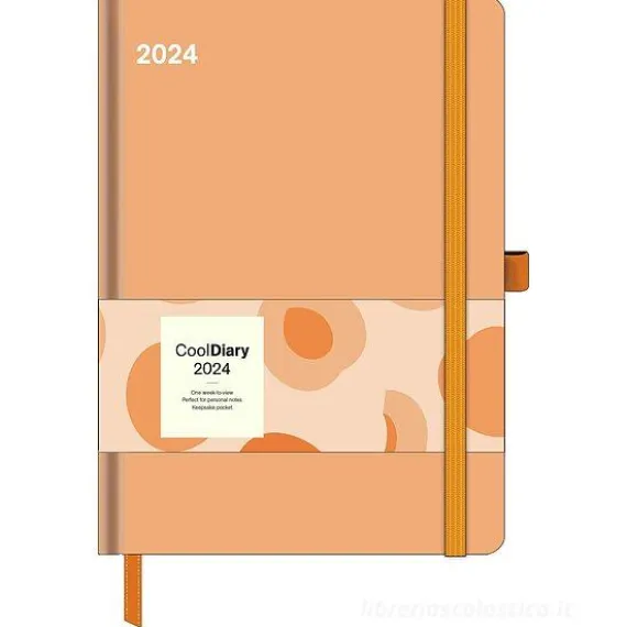 Agenda settimanale 2024 Cool Diary Apricot cm 16x22