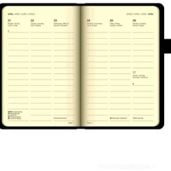 Agenda settimanale 2025 Cool Diary Black cm 9x14