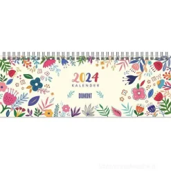 Agenda settimanale da scrivania 2024 Wildflower Meadow cm 29,7x10,5
