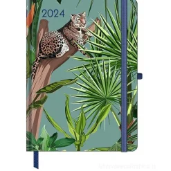 Agenda settimanale 2024 GreenLine Diary Jungle cm 16x22