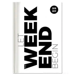 Agenda 2018-2019 settimanale 16 mesi Collegetimer Pocket Typo