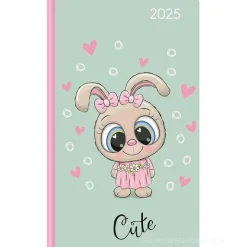 Agenda settimanale 12 mesi 2025 Ladytimer Slim Cutie