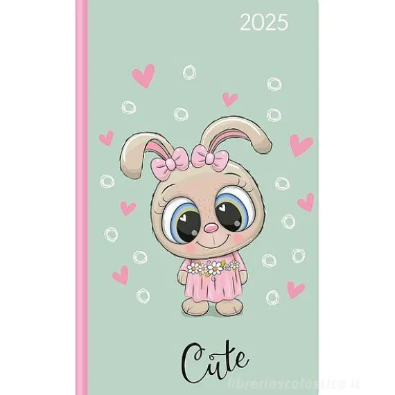 Agenda settimanale 12 mesi 2025 Ladytimer Slim Cutie
