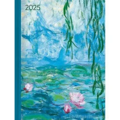Agenda settimanale 12 mesi 2025 Ladytimer Monet