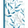Agenda settimanale 12 mesi 2025 Ladytimer Leaves