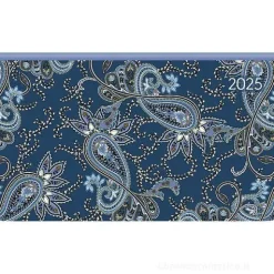 Agenda settimanale 12 mesi 2025 Ladytimer Pad Paisley