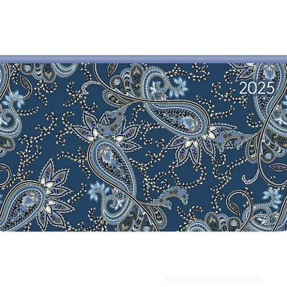 Agenda settimanale 12 mesi 2025 Ladytimer Pad Paisley