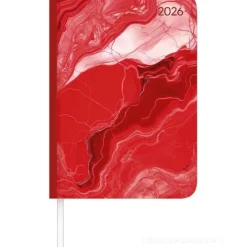 Agenda settimanale 12 mesi 2026 Lady Journal Marble cm 10,7x15,2