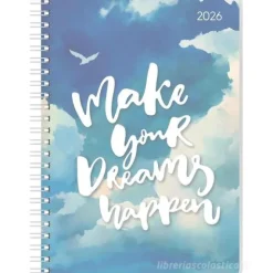 Agenda settimanale 12 mesi 2025 Ladytimer spiralata Statement cm 15x21