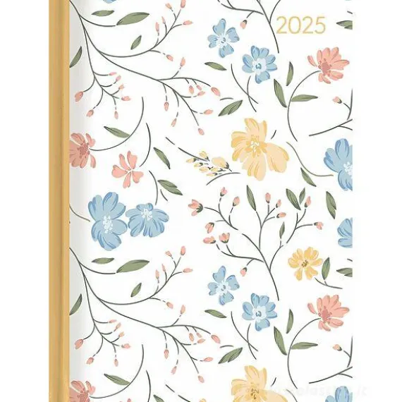 Agenda settimanale 12 mesi 2025 Lady Journal Flower Love