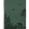 Agenda settimanale 12 mesi 2025 spiralata Nature Line Pine cm 15x21