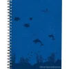 Agenda settimanale 12 mesi 2025 spiralata Nature Line Ocean cm 15x21