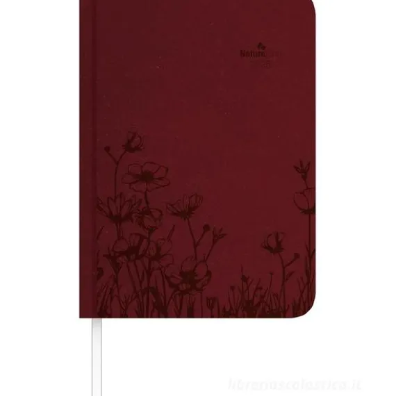 Agenda settimanale 12 mesi 2026 tascabile Nature Line Flower cm 10,7x15,2