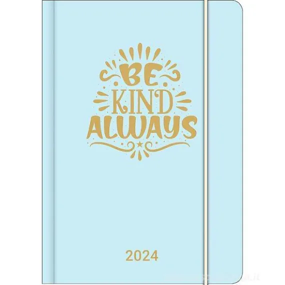 Agenda settimanale 2024 Midi Flexi Diary GlamLine Be Kind cm 12x17