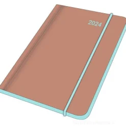 Agenda settimanale 2024 Mini Flexi Diary EarthLine Blue Spruce cm 8x11,5
