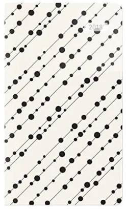 Agenda settimanale tascabile Style 2018 Perle