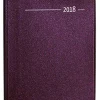 Agenda tascabile settimanale Rosso Metallizzato 2018
