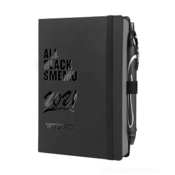 All Black Smemo 2021. Diario 12 mesi giornaliero con penna in omaggio