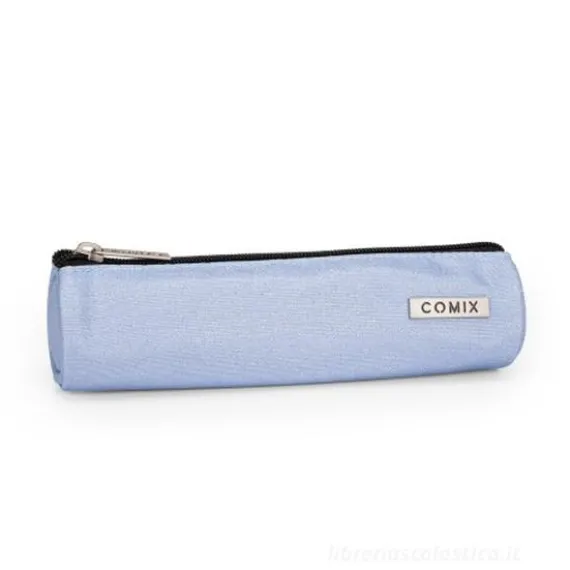Astuccio Comix Mini Tombolino Lurex Azzurro