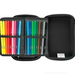 Astuccio completo maxi zip Comix Flash Cube Wave