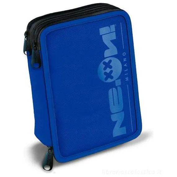 Astuccio completo Neon Milano Reflex blu