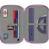 Astuccio Completo Organizzato 3 scomparti K-pop Demon Hunters Rosa